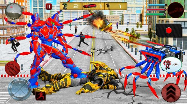 蜘蛛变形英雄游戏最新安卓版 v1.0.0