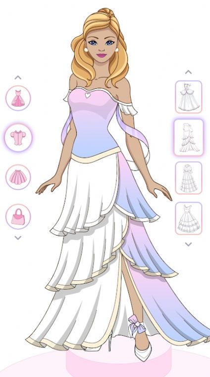 公主装扮和着色游戏官方手机版 v1.0