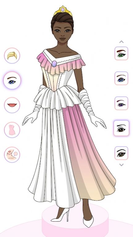 公主装扮和着色游戏官方手机版 v1.0