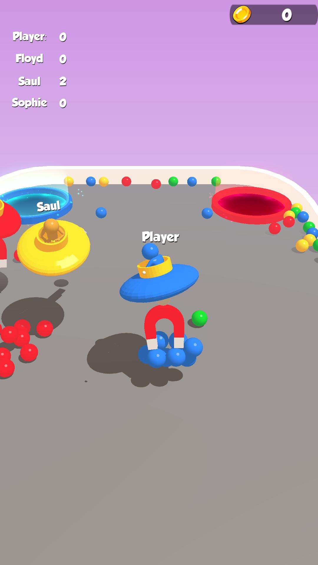 磁铁球比赛游戏最新版(Magnet Ball Race) v1.0