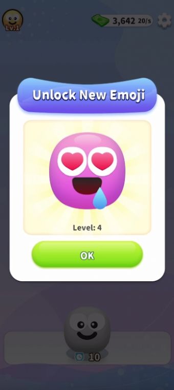 合并表情包冲锋游戏最新版(Emoji Go Merge funny emojis) v1.0.2